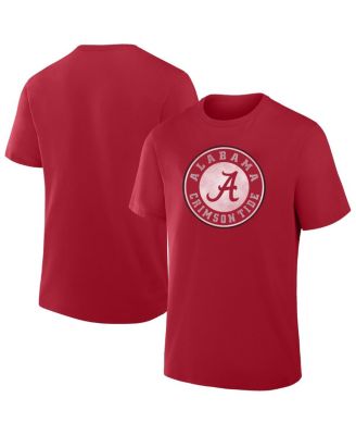 Fanatics - Men's&nbsp; Crimson Alabama Crimson Tide Big Tall Distressed Logo T-Shirt
