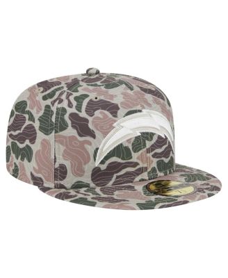 Men's Los Angeles Chargers Geo Camo 59FIFTY Fitted Hat