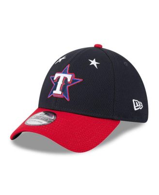 Men's Navy/Red Texas Rangers 2025 MLB All-Star Game Workout 39THIRTY Flex Hat