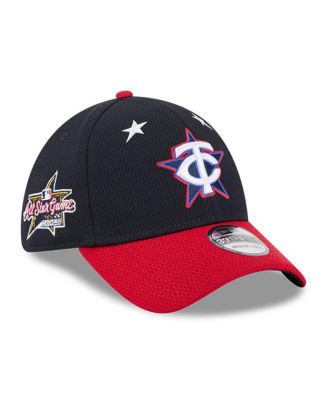 New Era - Men's Navy/Red Minnesota Twins 2025 MLB All-Star Game Workout 39THIRTY Flex Hat