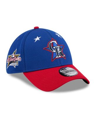 Men's Blue/Red Colorado Rockies 2025 MLB All-Star Game Workout 39THIRTY Flex Hat