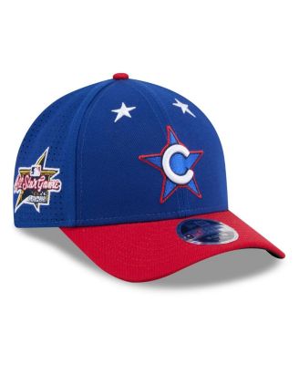 New Era - Men's Blue/Red Chicago Cubs 2025 MLB All-Star Game Workout 9FORTY M-Crown Adjustable Hat