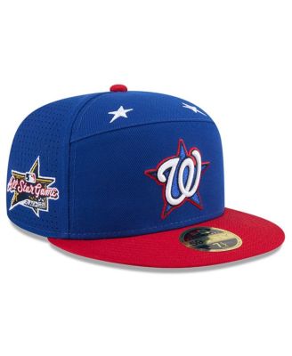 New Era - Men's Blue/Red Washington Nationals 2025 MLB All-Star Game Workout Side Patch 59FIFTY Fitted Hat
