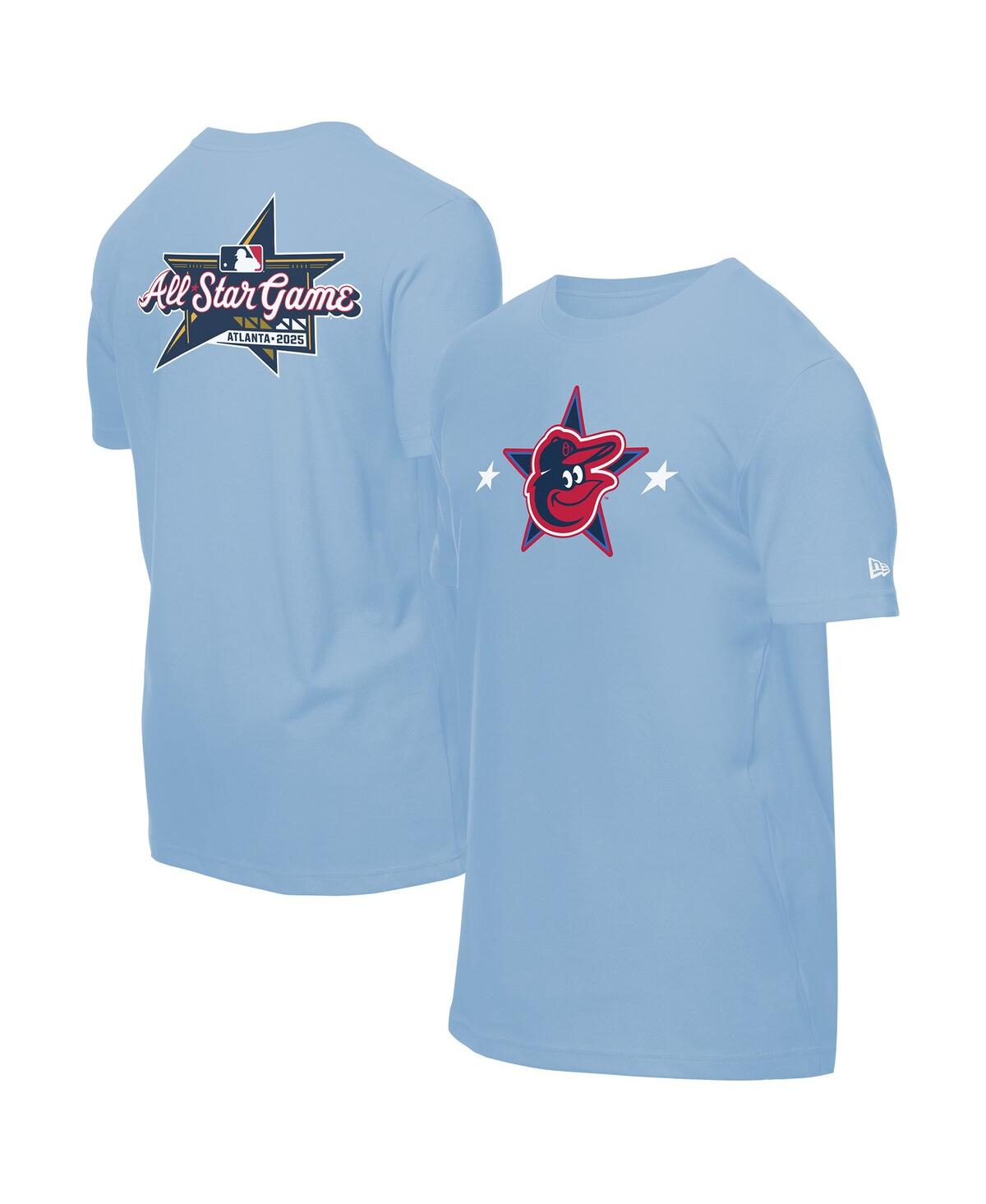 Men's Light Blue Baltimore Orioles 2025 Mlb All-Star Game Workout T-Shirt - Light Blue