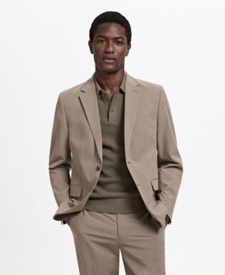 MANGO - Men's Milan Slim-Fit Suit Blazer