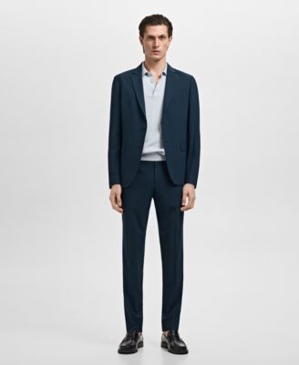 Men's Stretch-Fabric Super Slim-Fit Suit Jacket