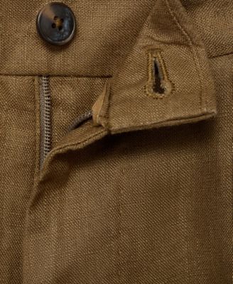 Men's Salerno Linen Slim Fit Suit Pants