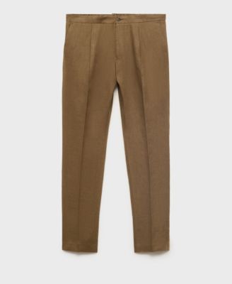 Men's Salerno Linen Slim Fit Suit Pants