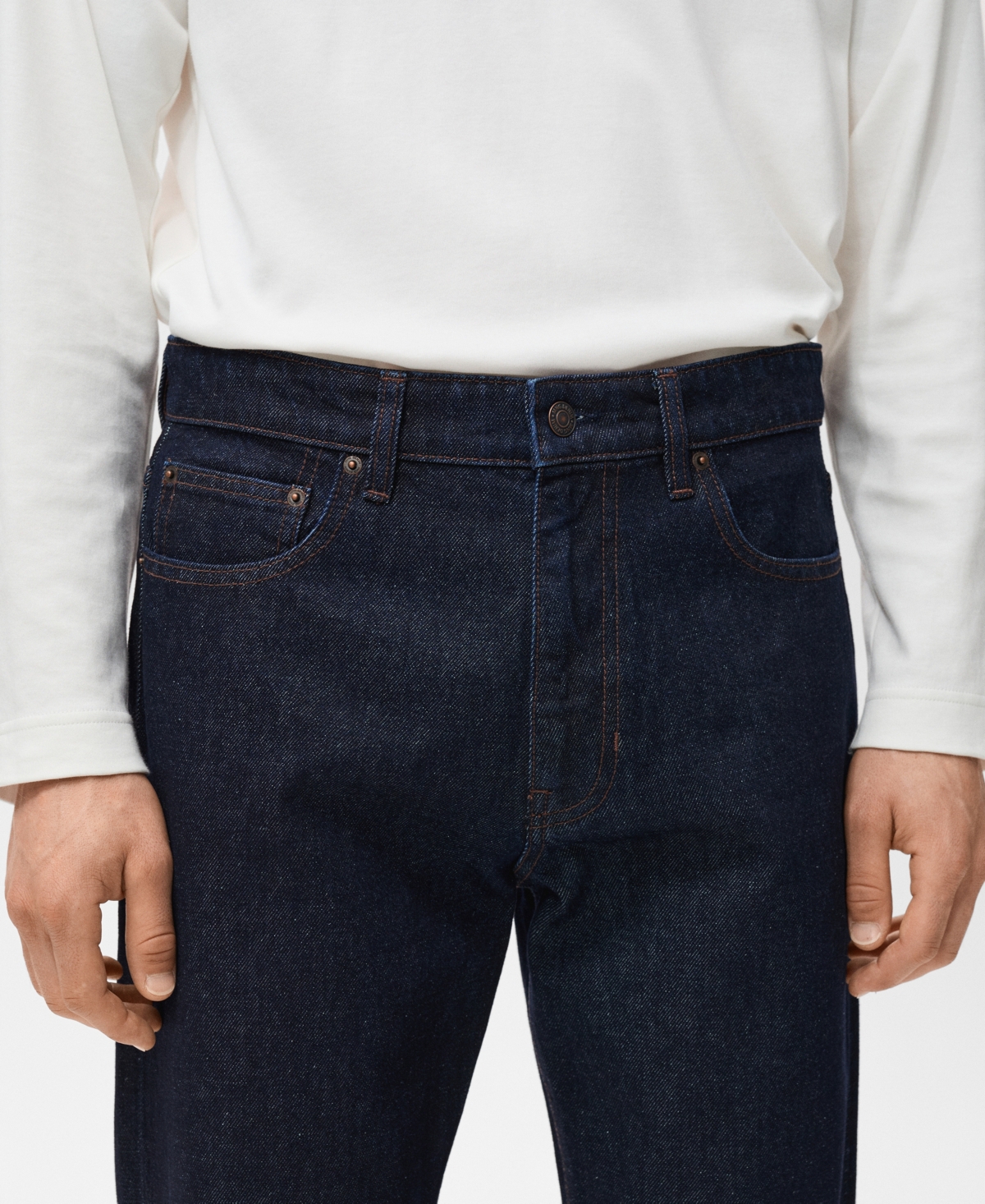 Mango Men's Bob Regular-fit Jeans In Blue