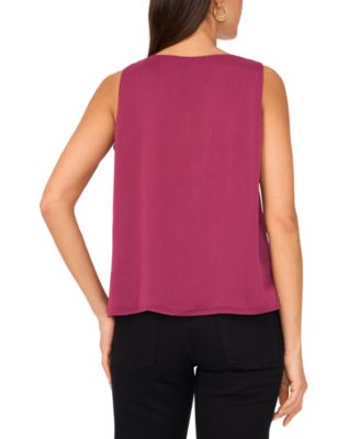 Women's Sleeveless Ruffled Top
