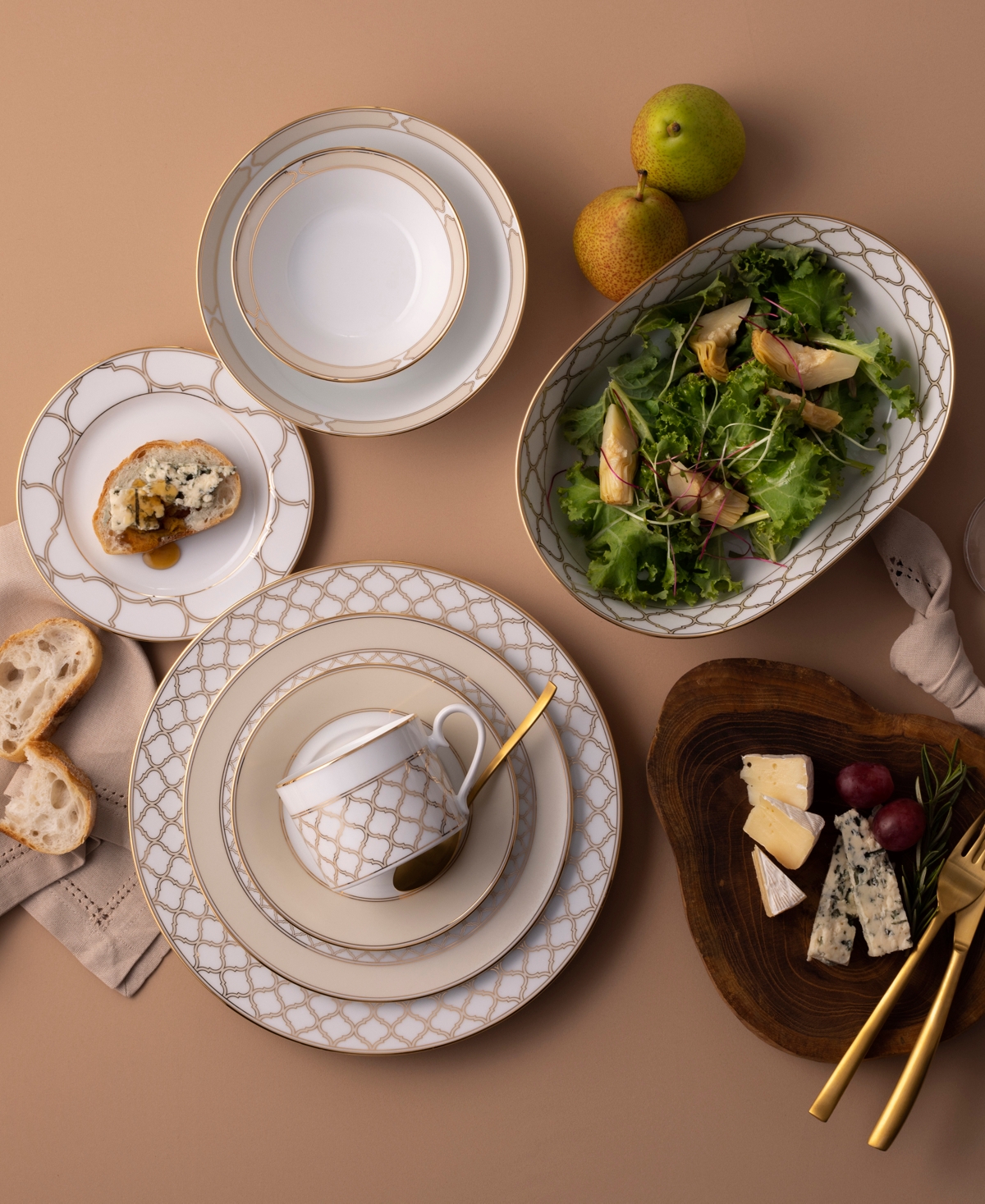 Noritake Eternal Palace 40-Pc. Dinnerware Set, Service for 8