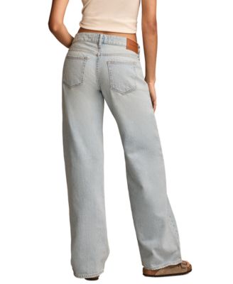 Women's High-Rise Baggy Wide-Leg Jeans 