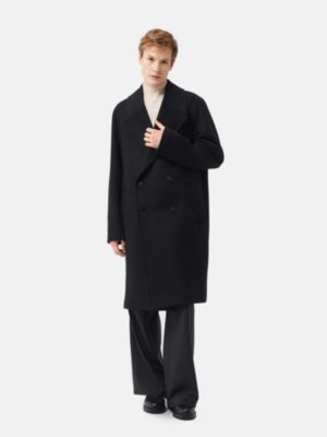 Men's Double-Breasted Cashmere Coat for Men