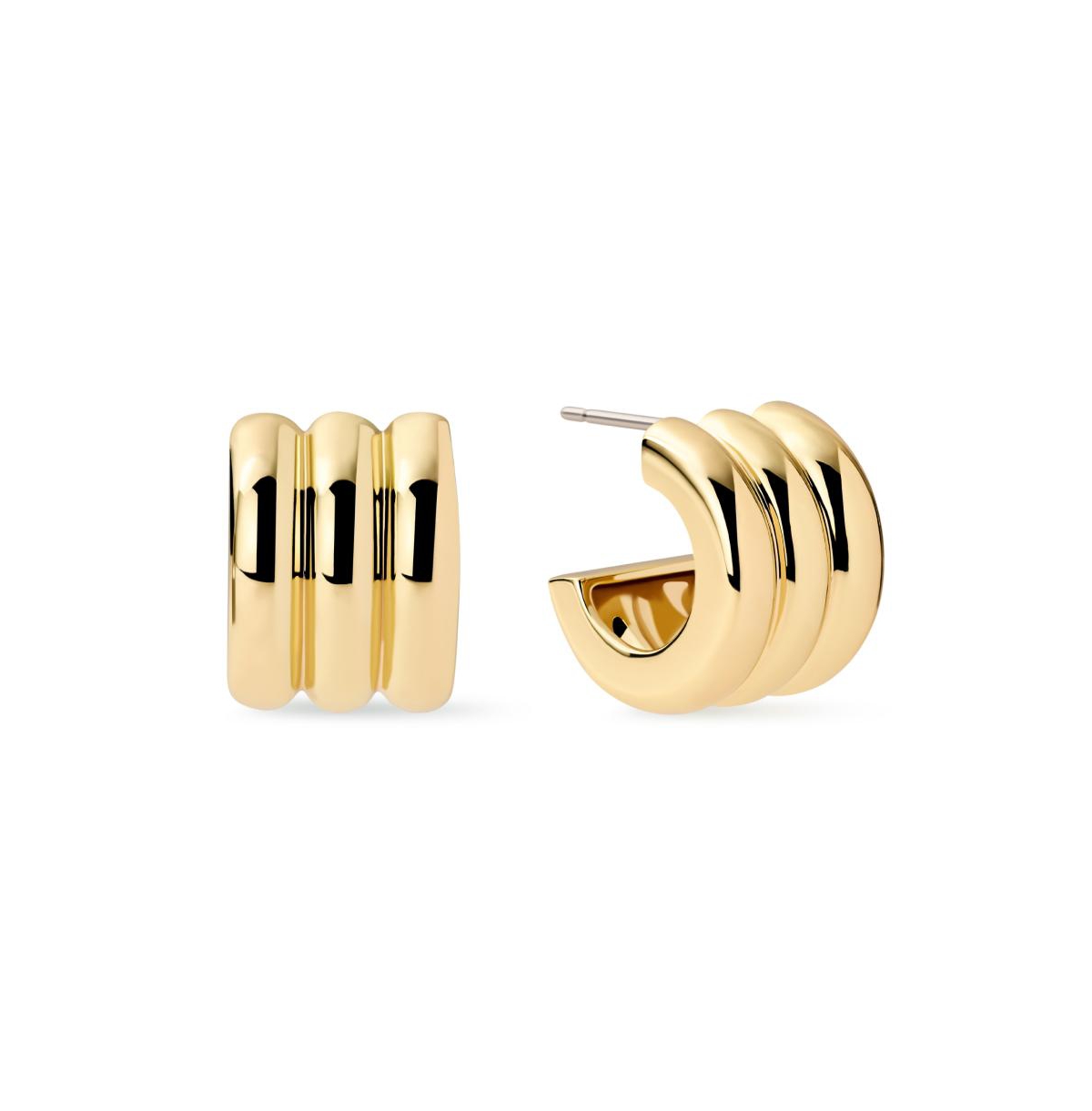 Statement Earrings - Hailey Earrings - Gold