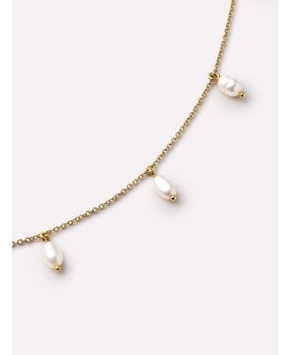 Gold Pearl Necklace - Loki