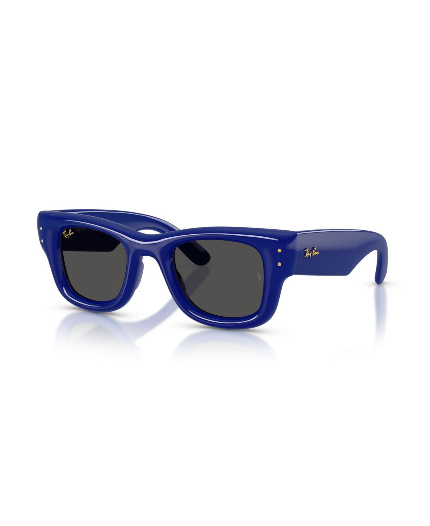 Солнцезащитные очки Ray-Ban Unisex Sunglasses, Wayfarer Puffer RB4940, цвет: Синий — фото 1
