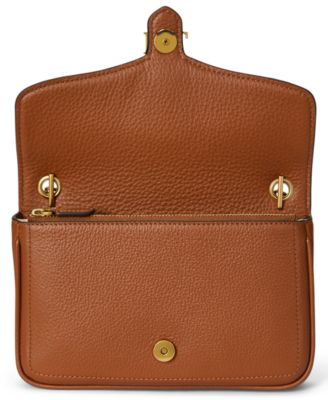 Bradley Small Pebbled Leather Crossbody Wallet