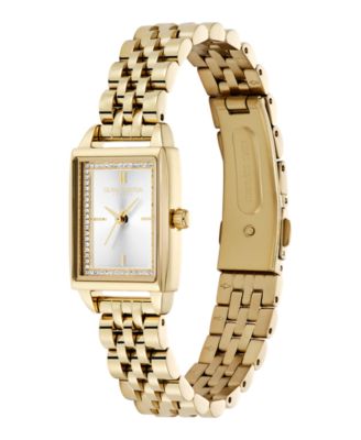 Women's Quartz Gold-Tone Stainless Steel Bracelet Watch 25.5mm x 20.5mm