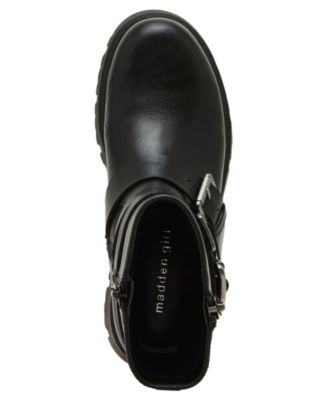 Women's Mally Moto Buckle Lug Sole Boots