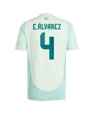 Men's Edson Alvarez Green Mexico National Team 2024 Away Replica Player Jersey