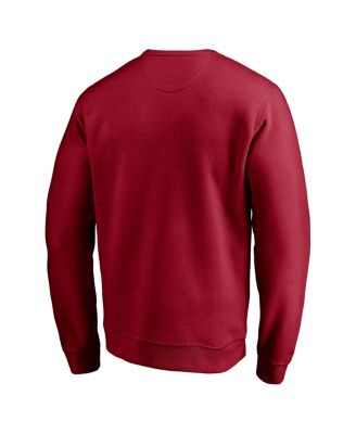 Men's Cardinal MIT Engineers Arched Fleece Pullover Sweatshirt