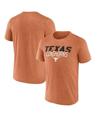 Fanatics - Men's Texas Orange Texas Longhorns Fundamentals Overlay Movement T-Shirt