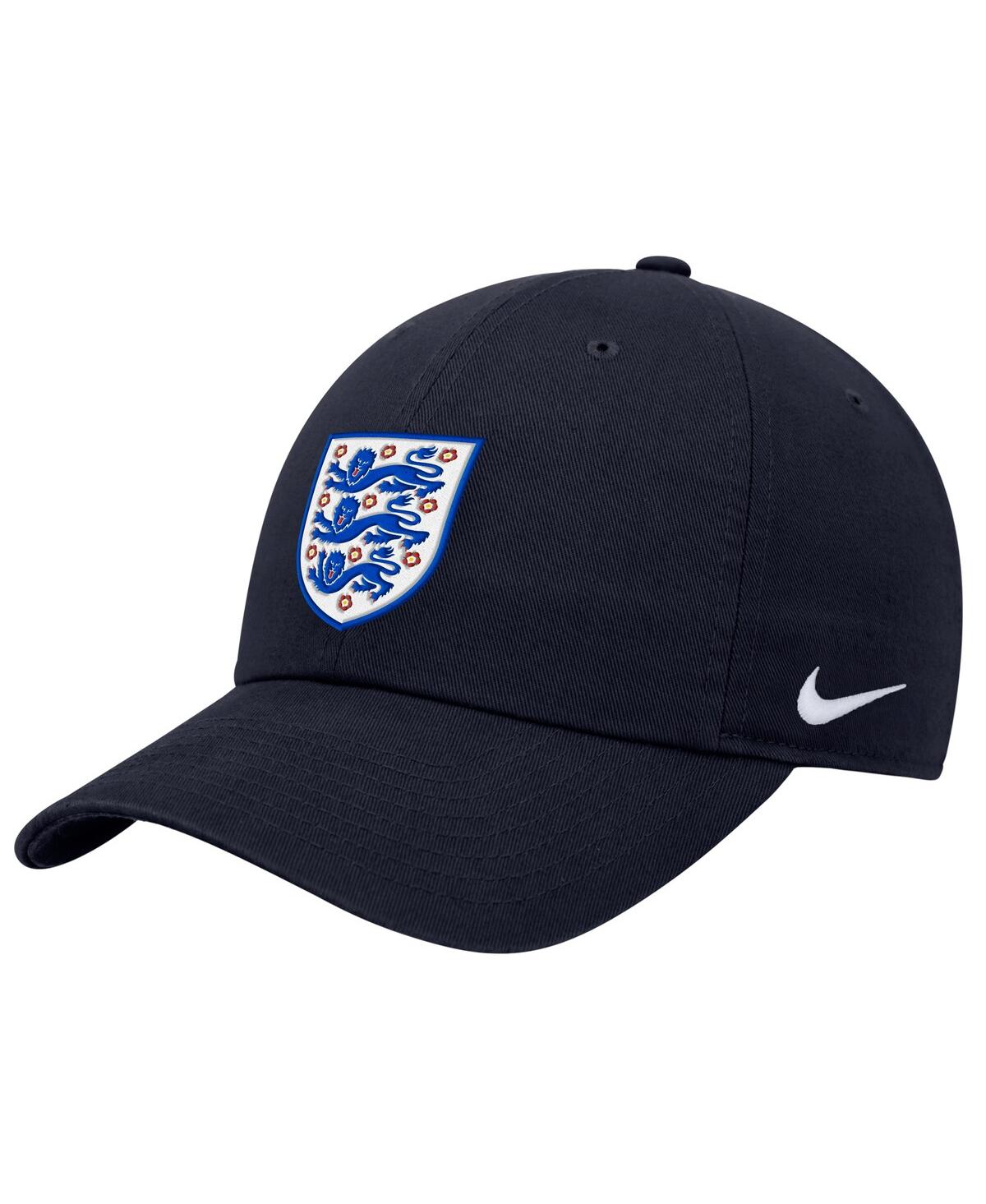 Men's and Women's Black England National Team Bozz Club Adjustable Hat - Black