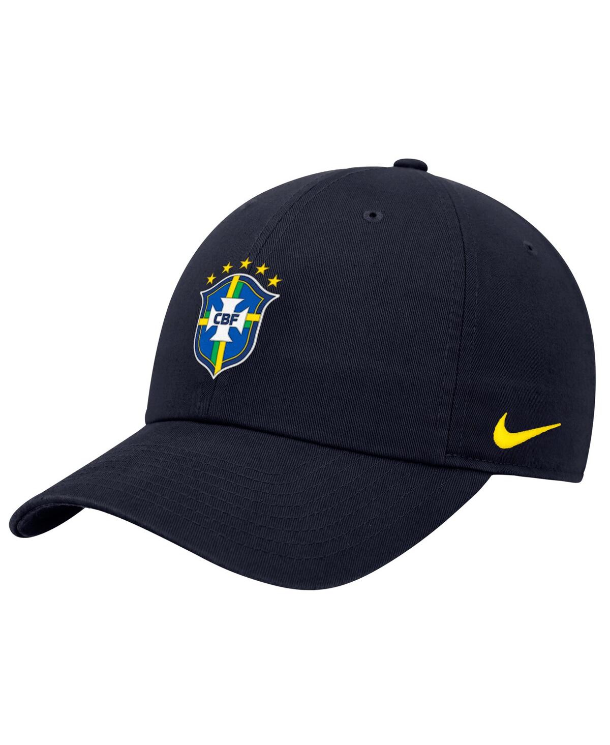 Men's and Women's Black Brazil National Team Bozz Club Adjustable Hat - Black