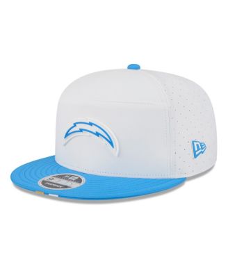 New Era - Men's White/Powder Blue Los Angeles Chargers 2025 NFL Training Camp Split Panel 9FIFTY Snapback Hat