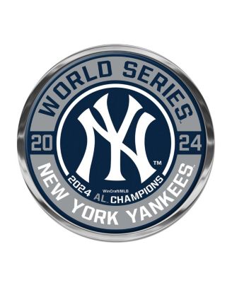 Wincraft - New York Yankees 2024 American League Champions Domed Metal Auto Emblem