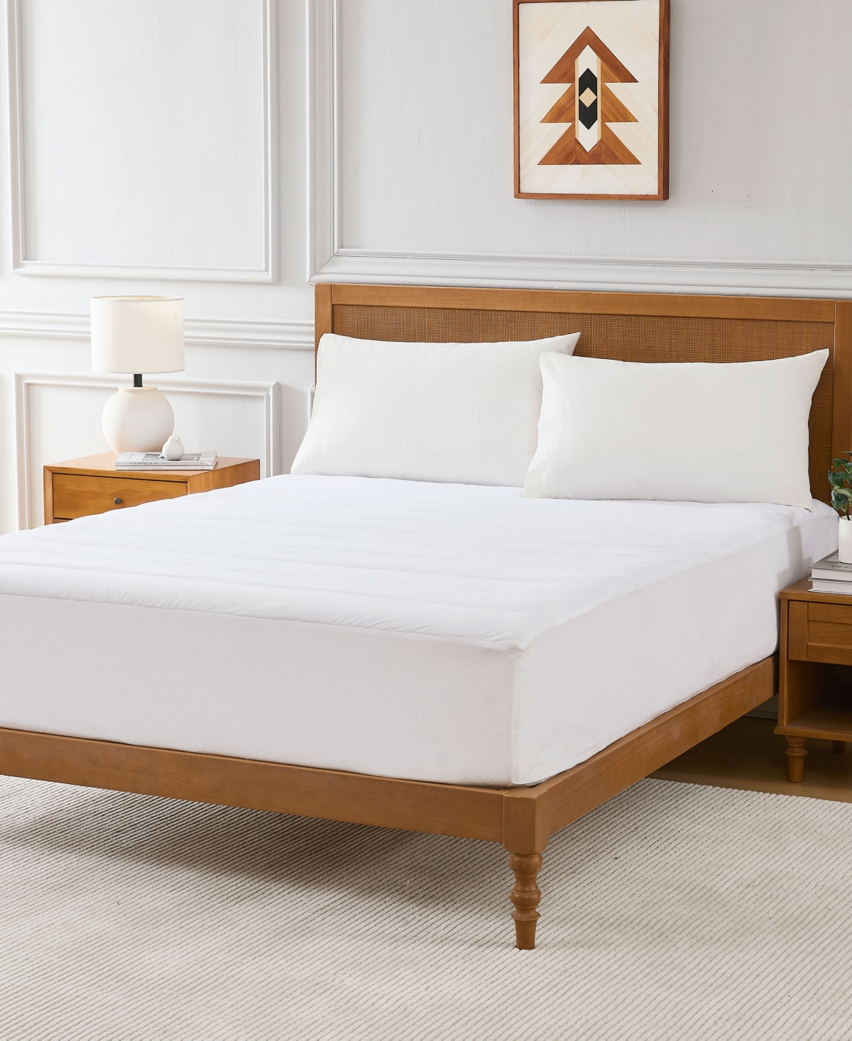 Tommy Bahama Home Tommy Bahama Allergy Control Mattress Pad, King In White