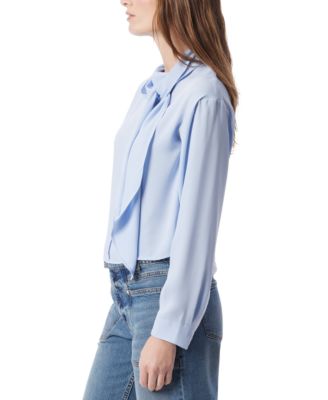 DO by Women's Soraya Solid-Color Scarf-Neck Top