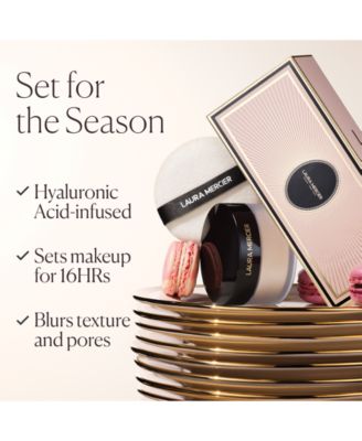 2-Pc. Indulgent Icons Translucent Loose Setting Powder Ultra-Blur & Puff Set