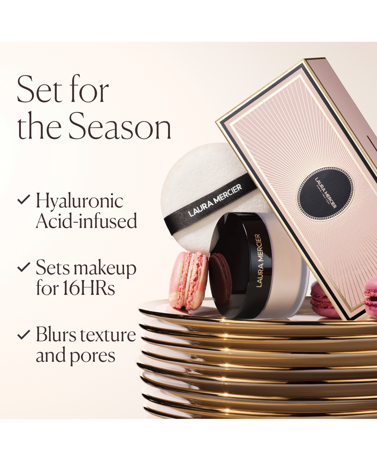 Laura Mercier 2-pc. Indulgent Icons Translucent Loose Setting Powder Ultra-blur & Puff Set In Transparent