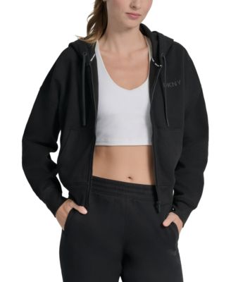 Women's Silicone Logo Full-Zip Hoodie