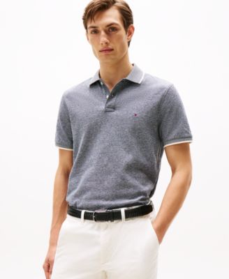 Tommy Hilfiger - Men's Regular-Fit Tipped Polo Shirt