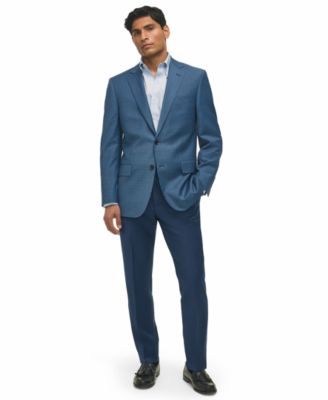 Brooks Brothers Men's Classic-Fit Stretch Check Sport Coat