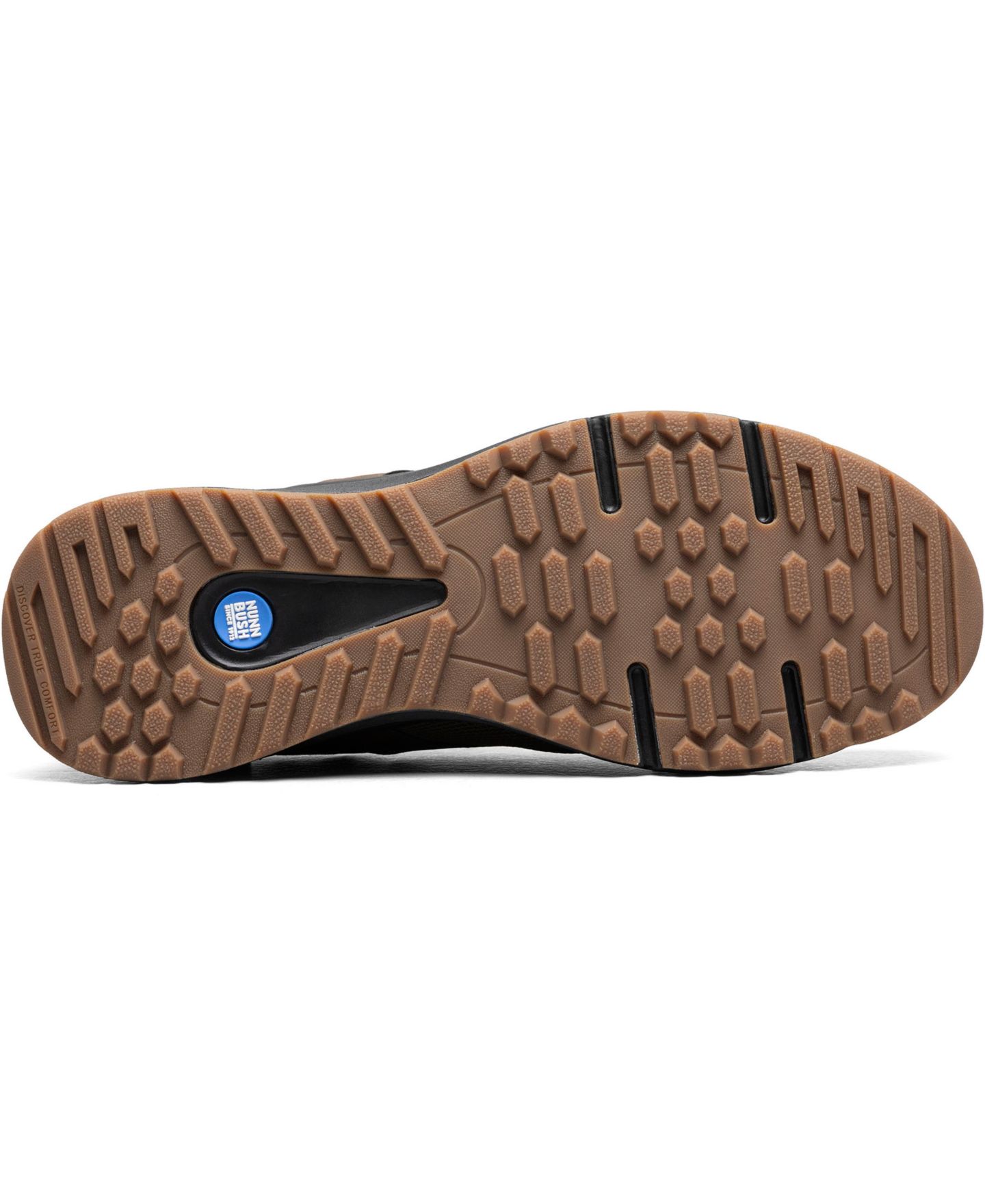 Мужские кроссовки Nunn Bush Sedona EZ Moc Toe Slip On Casual, цвет: Коричневый разноцветный — фото 7