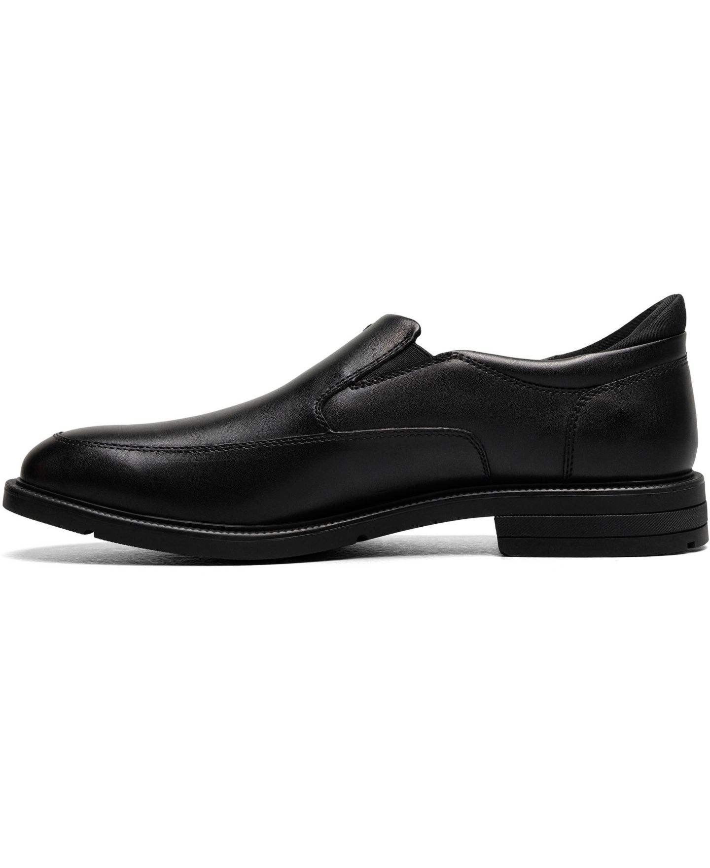 Мужские туфли Nunn Bush Kore EZ Icon Moc Toe Slip On, цвет: Чёрный — фото 5