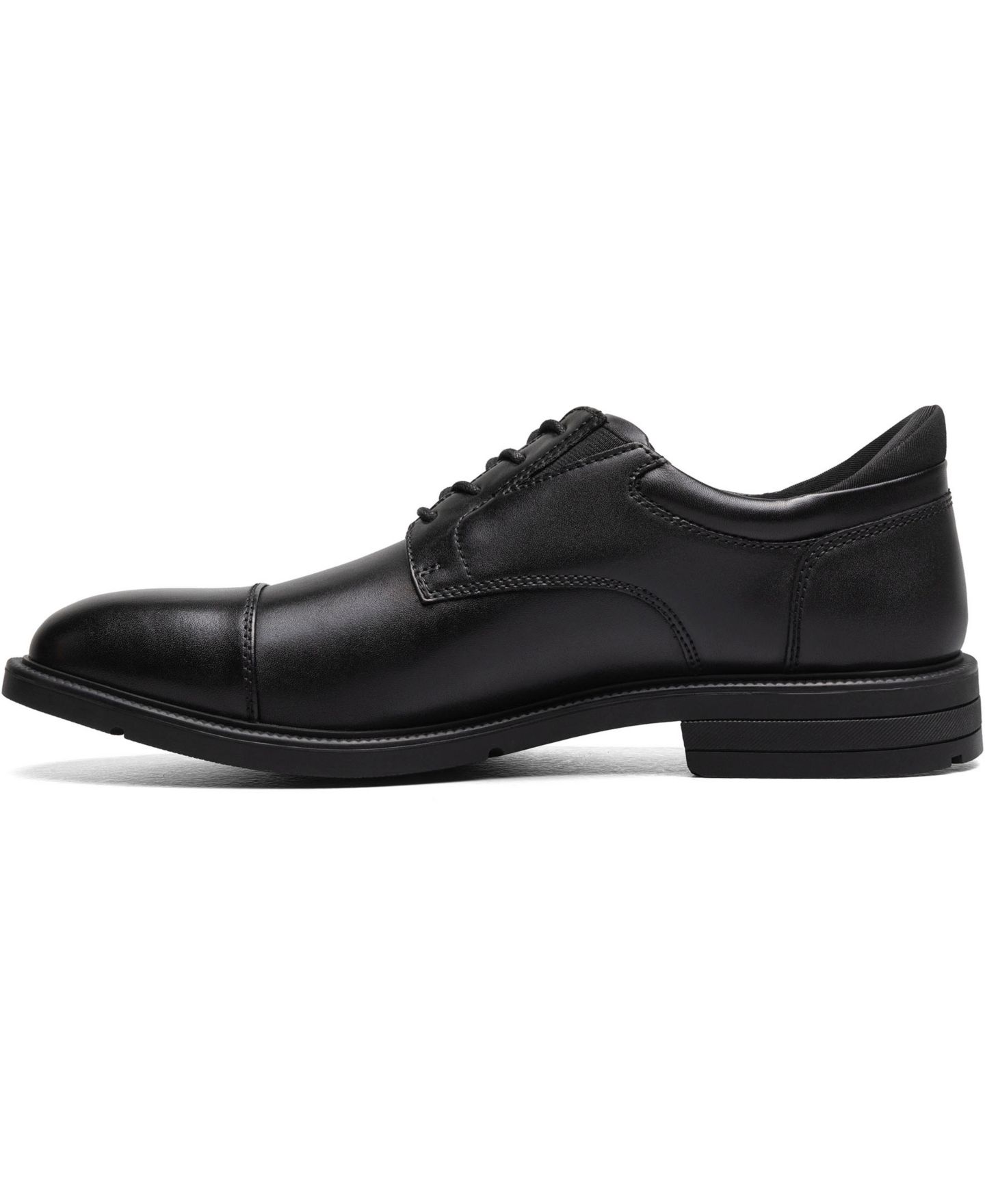 Nunn Bush Men's Kore EZ Icon Cap Toe Oxfords, цвет: Чёрный — фото 5