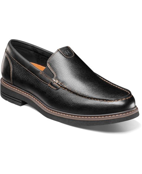 Мужские туфли Nunn Bush Owen II Moc Toe Venetian, цвет: Чёрный