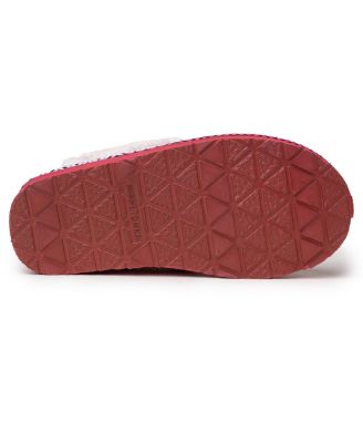 Women's Cerise Plush Slippers