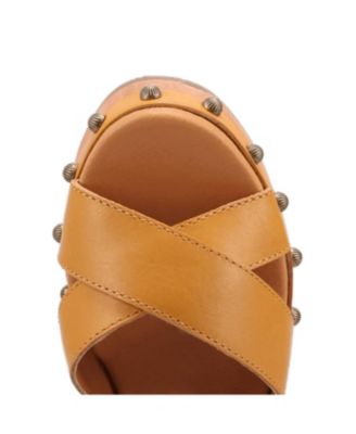Women's Lotus Wooden Sandal