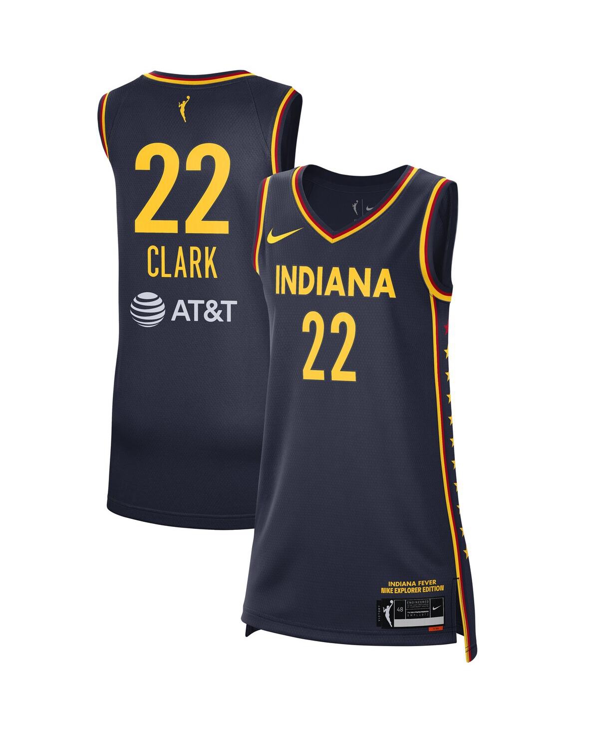 Nike Men's and Women's Caitlin Clark Navy Indiana Fever 2024 Wnba Draft Explorer Edition Victory Player Jersey - Navy
