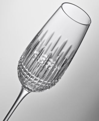 Lismore Diamond Essence Flute 10.5oz, Set of 2