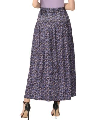 Women's Tiered Pull On Maxi Skirt