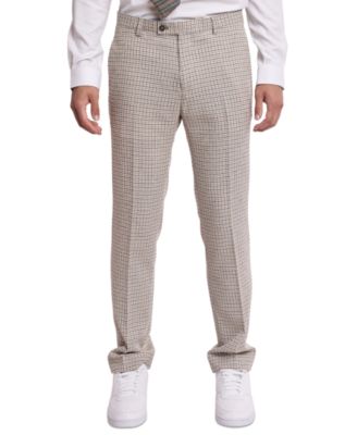 Paisley & Gray - Men's Downing Slim Fit Plaid Pants