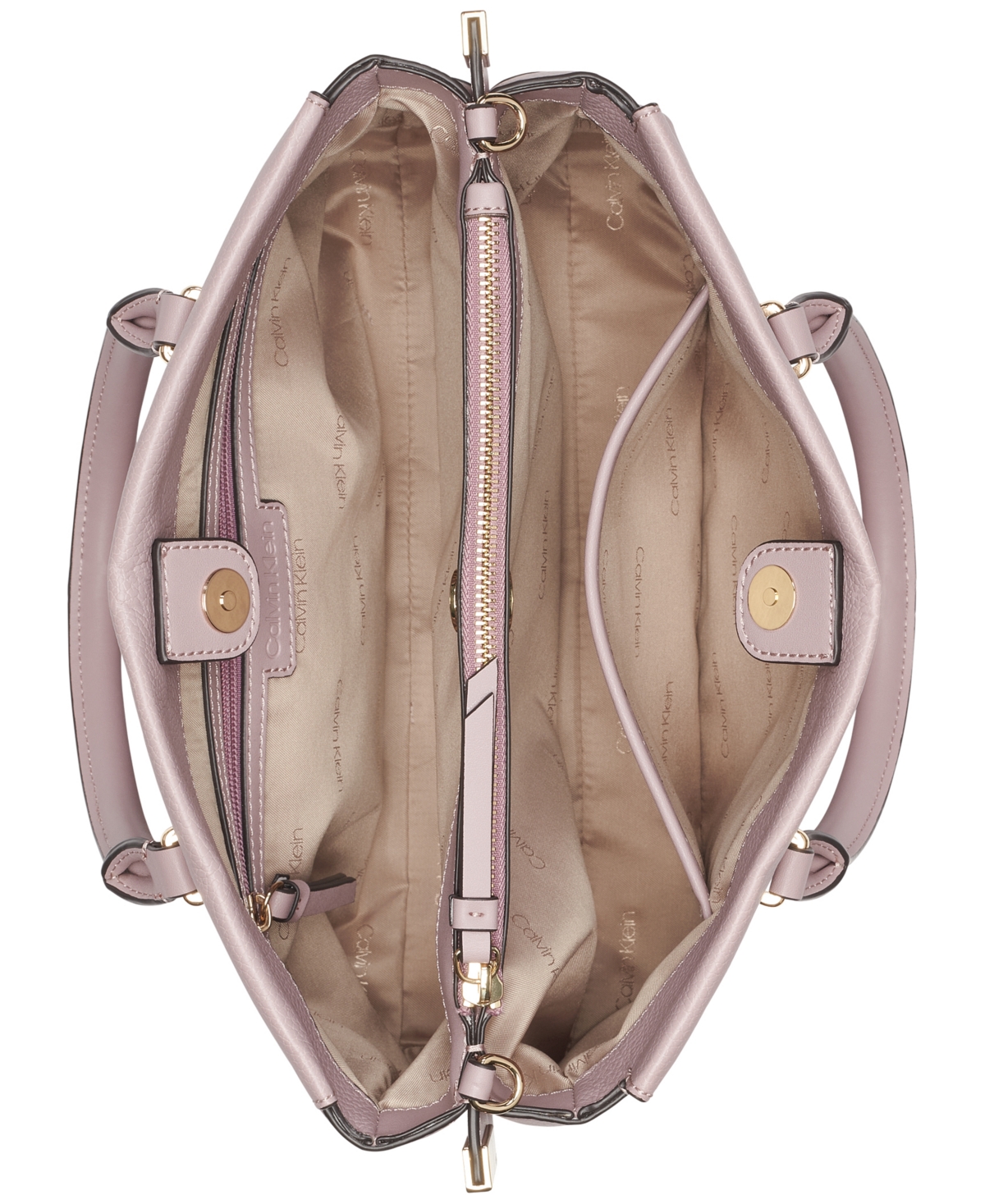 Calvin Klein Bianca Triple Compartment Convertible Satchel