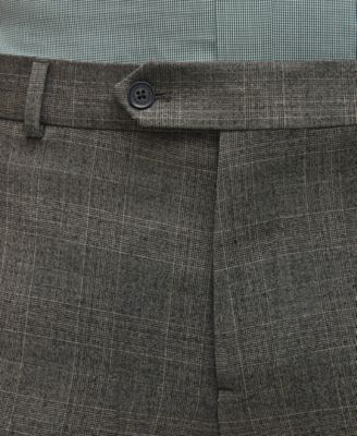 Brooks Brothers Men's Classic-Fit Wool-Blend Suit Pants