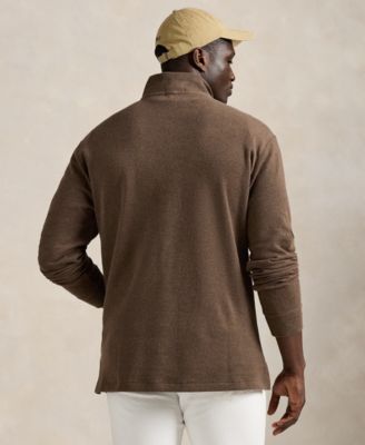 Men's Big & Tall Estate-Rib Quarter-Zip Pullover Sweater